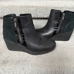 Clark’s wedge Leather Boot